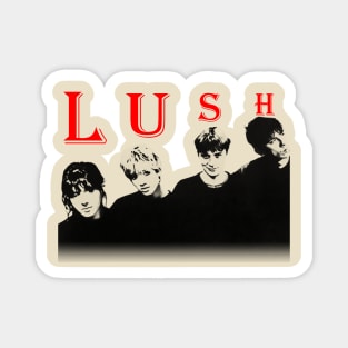 lush visual art Magnet