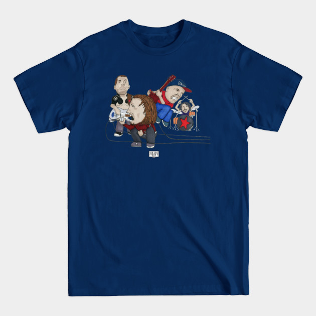 Discover Musician Chibi: Rage Against the Machine - Rage Against The Machine - T-Shirt