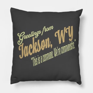 Jackson, WY Pillow