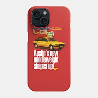 AUSTIN MAESTRO - 80s magazine cover Phone Case