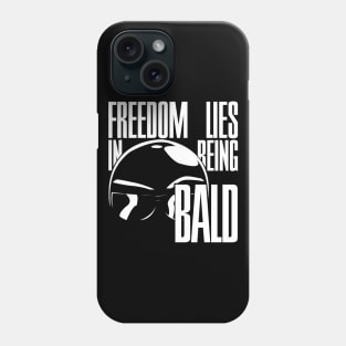 Being Bald Phone Case