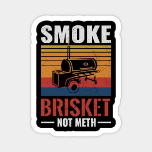 Funny briaket smoke meat legend gift Magnet