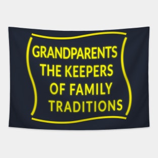 Preserving Legacy: Grandparents-Inspired Tapestry