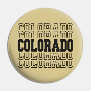 Colorado Pin