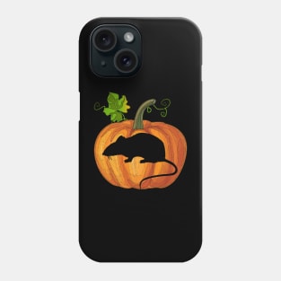 Mouse in pumpkin Phone Case