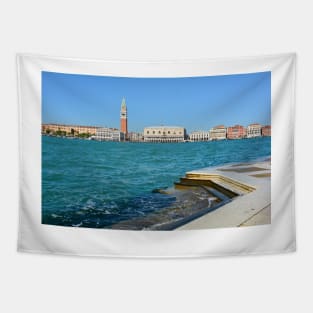 Venice Viewed From San Giorgio Maggiore Tapestry