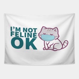 i am not feline ok Tapestry