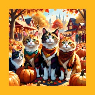 Meows of Autumn T-Shirt