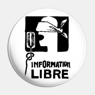 INFORMATION LIBRE Pin