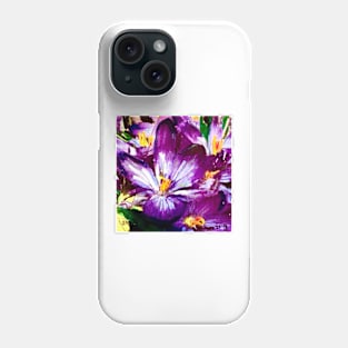 Saffron Crocus Phone Case