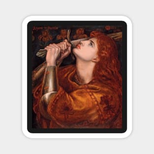 Joan of Arc, Dante Gabriel Rossetti Magnet