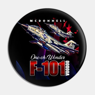 F101  Voodoo USAF long-range Bomber Supersonic Jet Fighter Pin