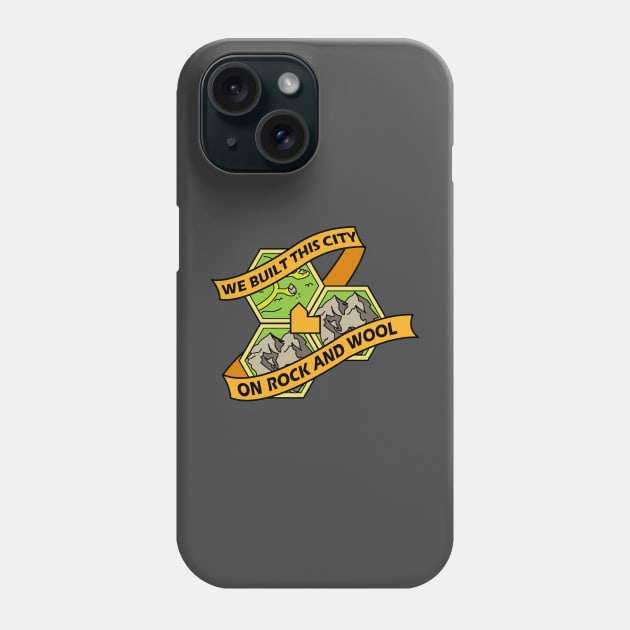 We built this city... Phone Case by Radioactive Skeletons