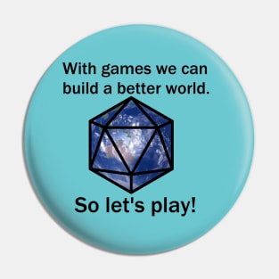 Motto-Let's Play Pin