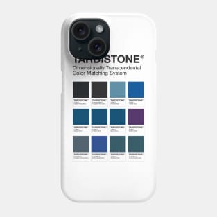 TARDISTONE colour chart Phone Case