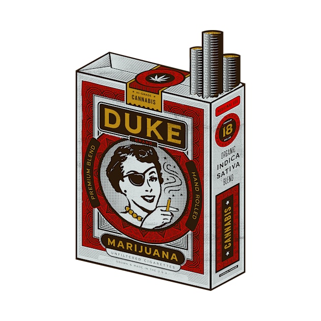 Duke Marijuana Cigarettes by ConradGarner