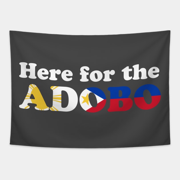 Here for the Adobo! - Filipino Food Tapestry by PixelTim