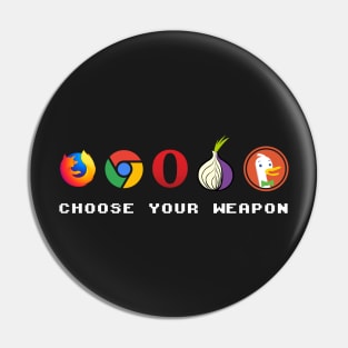 Ultimate weapon for Nerd & Geek's browser of your choice Pin