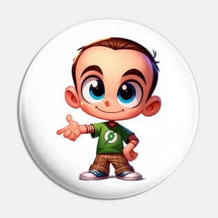 Cute Sheldon Cooper tbbt Pin