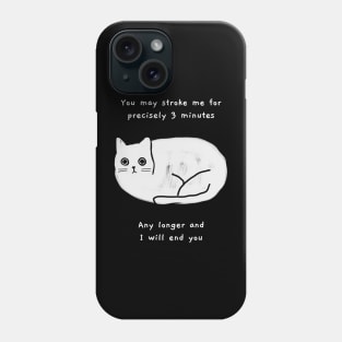 In ball (white caption) Phone Case