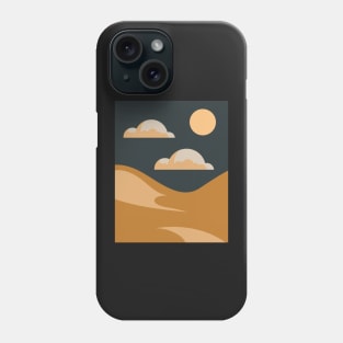 Kopie von dune, desert, sand, deserts, hot, sandstorm, oasis, heat Phone Case