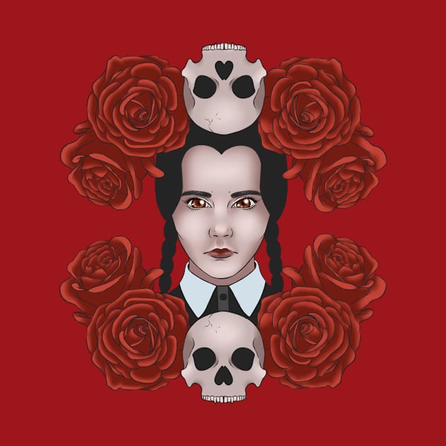 Wednesday Addams by JessieiiiDesign