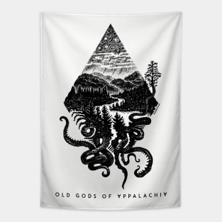 Old Gods of Appalachia: Fauna and Flora (by @aleks7even – dark print) Tapestry