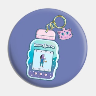 Karmagotcha - Bojack Tamagotchi - 90s Japanese Toy Pin