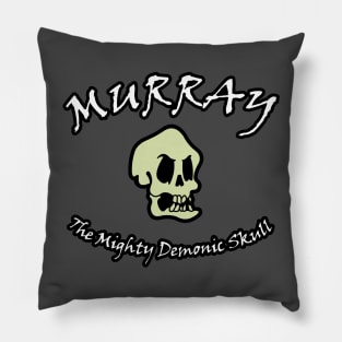 Murray The Mighty Demonic Skull Pillow