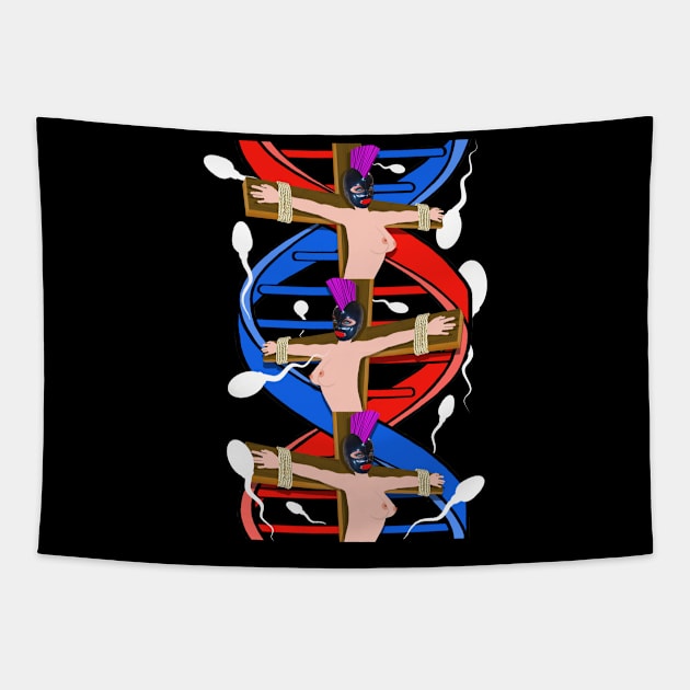 DNA #2 Tapestry by SiSuSiSu