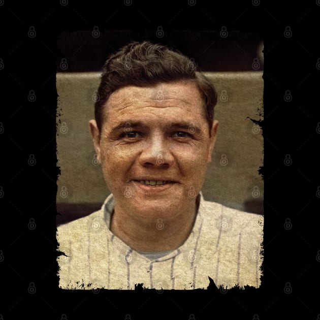 Babe Ruth in New York Yankees by PESTA PORA