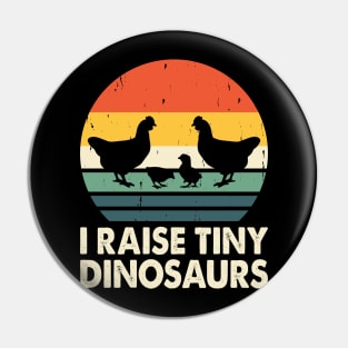 I Raise Tiny Dinosaurs  T Shirt For Women Men Pin