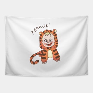 Tiger baby RAAAAWR ! Tapestry