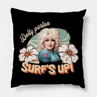 surf's up //flower v3 Pillow