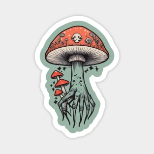 Monster Mushroom Hand Magnet