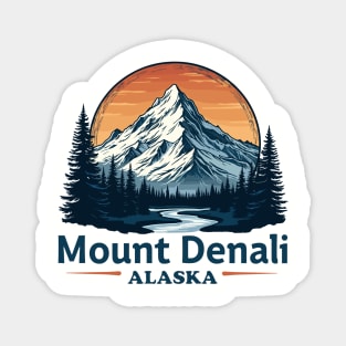 Mount Denali Alaska Magnet