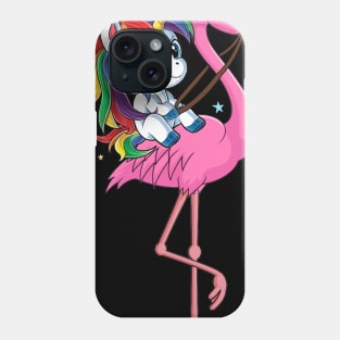 Unicorn Rider Flamingo Funny Phone Case