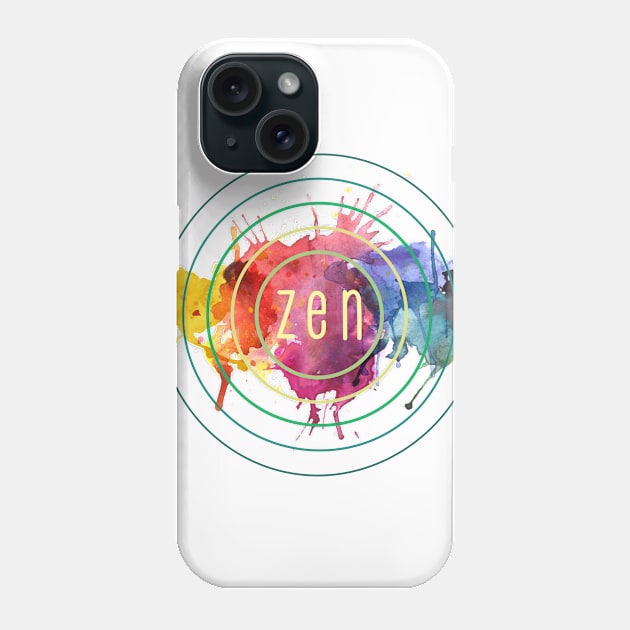 Zen Phone Case by WordFandom