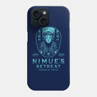 Nimues Retreat Blue Phone Case