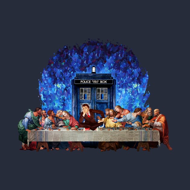 The Doctor Lost in the last Supper by Dezigner007