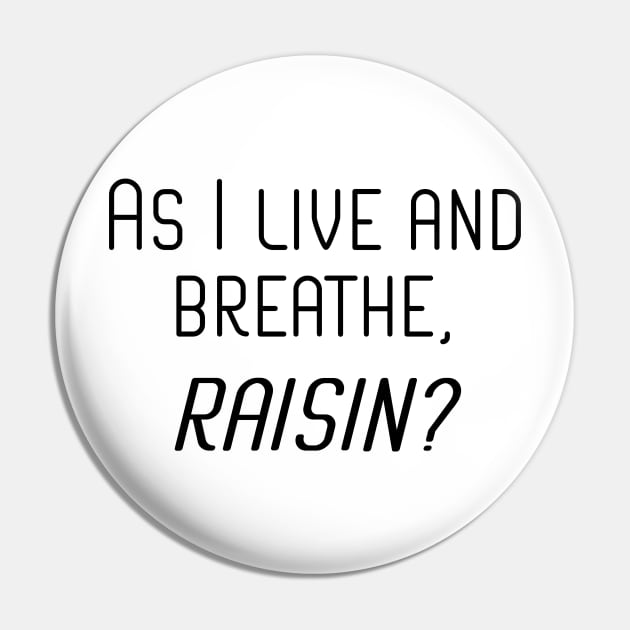 New Girl - Winston Bishop - Raisin Pin by Pretty Good Shirts