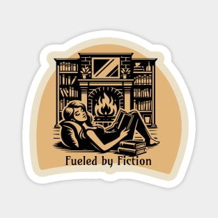 Fueled by Fiction Reading is Life Magnet