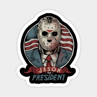 Jason For President Magnet