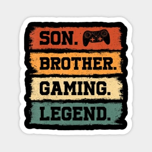 Gaming Gift For Teenage Boys Brother Son Vintage Video Games Magnet