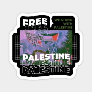 Free Palestine //  SUPPORT PALESTINE Magnet