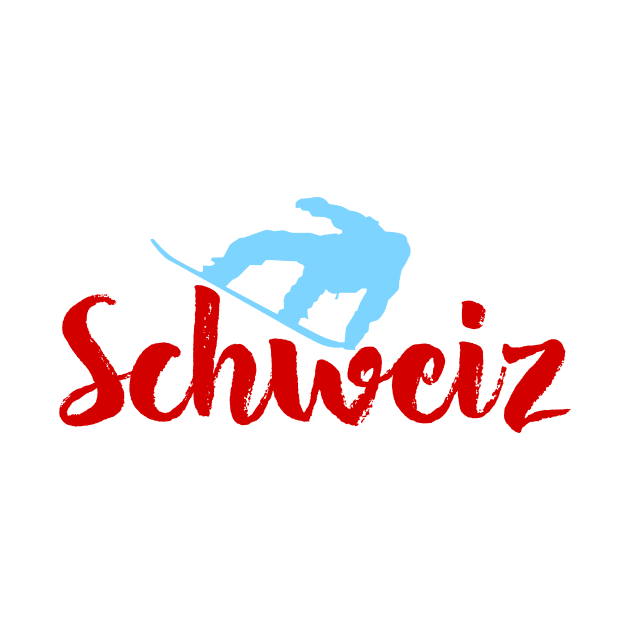 Schweiz Ski and Snow Fun by ArtDesignDE