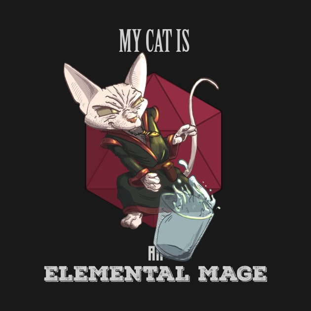 RPG cat mage by Carlos CD