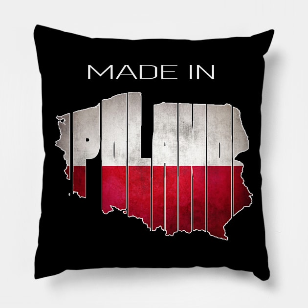 Made in Poland. Warsaw. Polish. Perfect present for mom mother dad father friend him or her Pillow by SerenityByAlex