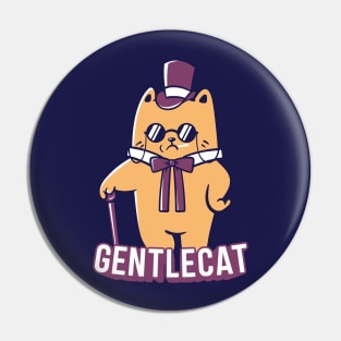 Gentlecat Pin