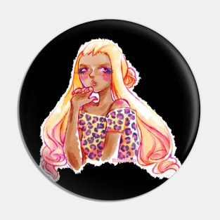 Flirty Gal Pin